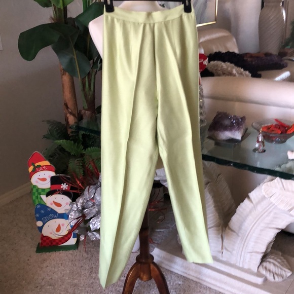 SZ 6 LOIS SNYDER DANI MAX PANT SET SLEEVELESS BUTTON UP EXCLT CONDITION - Picture 7 of 9